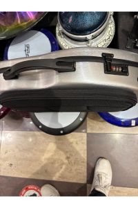 Fiber Keman Kutu Keman Hardcase Keman Fibercase Gri Renk