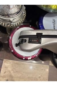 Fiber Keman Kutu Keman Hardcase Keman Fibercase Gri Renk