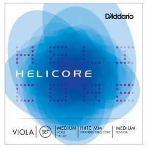 D'addario H410MM Helicore Medium Tension Viyola Teli