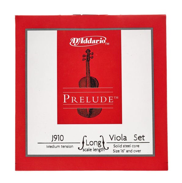 D'addario J910LM Medium Tension Prelude Viyola Teli