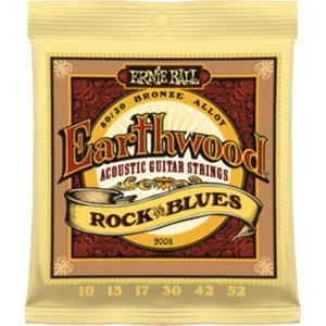 Ernie Ball P02008 Rock Blues 10-52 Akustik Gitar Teli