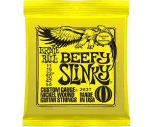 Ernie Ball P02627 Beefy Slinky Nickel 11-54 Elektro Gitar Teli