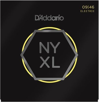 D'Addario NYXL0946 Nickel Wound, Super Light Top / Regular Bottom, 09-46 Takım Tel - Elektro Gitar Teli 009