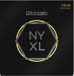 D'Addario NYXL0946 Nickel Wound, Super Light Top / Regular Bottom, 09-46 Takım Tel - Elektro Gitar Teli 009