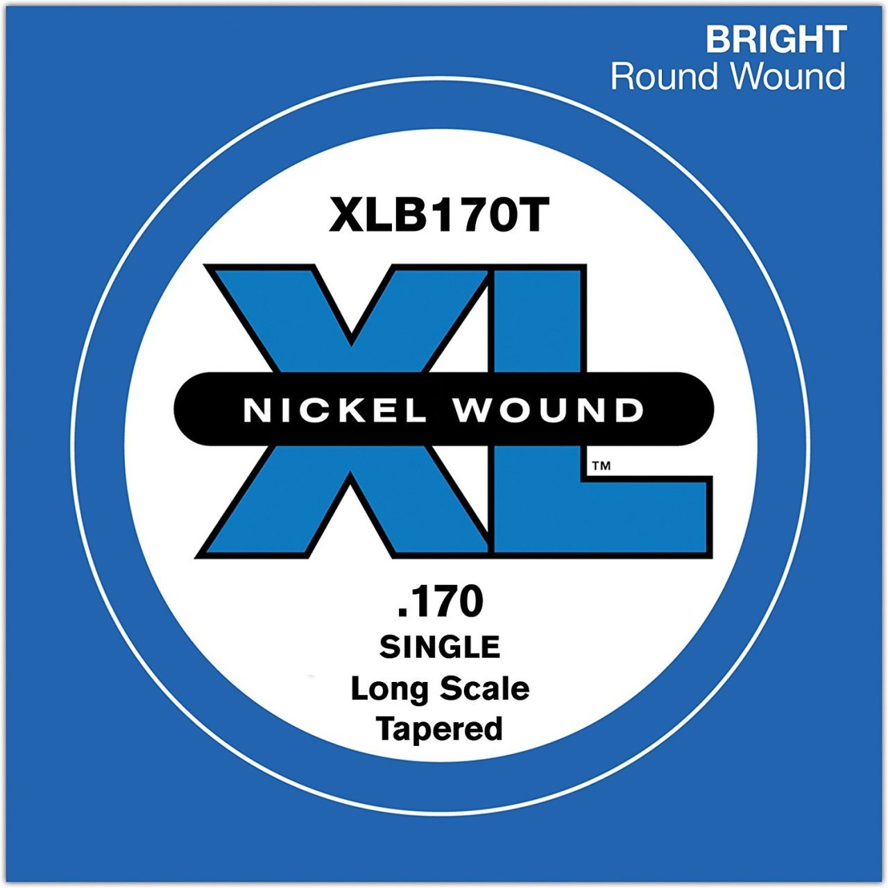 D'addario XLB170T BAS GİTAR TEK TEL, (Sİ), XL NICKEL WOUND