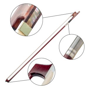 Tonal VB200 4/4 Snakewood Topuk Keman Yayı Brazilwood