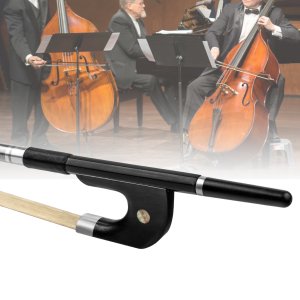 Tonal VBKAK300 4/4 Abanoz Topuk Kontrbas Yayı Karbon