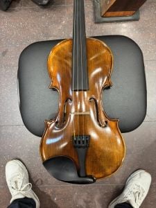 Tonal HDV41 Üst Kalite Masif Ağaç Keman Abanoz Aksamlı
