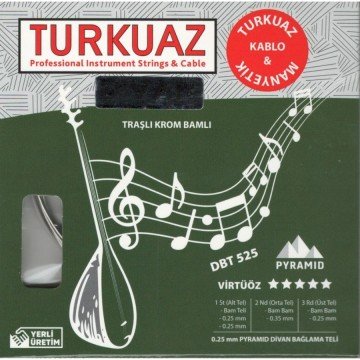 Turkuaz DBT525 0.25 Divan Bağlama Teli